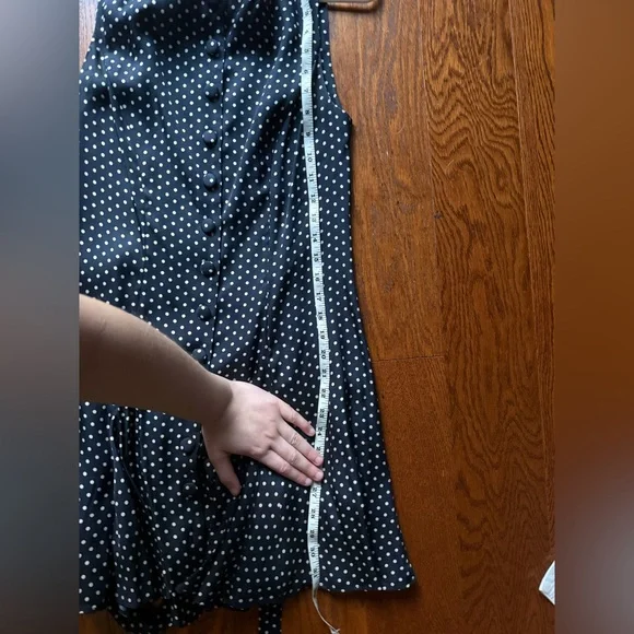 Doen Monette Dress Hepburn Polka Dot XS